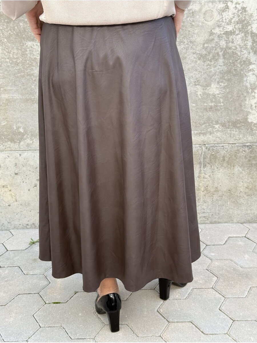 Eko odos sijonas 000123Rudas 1