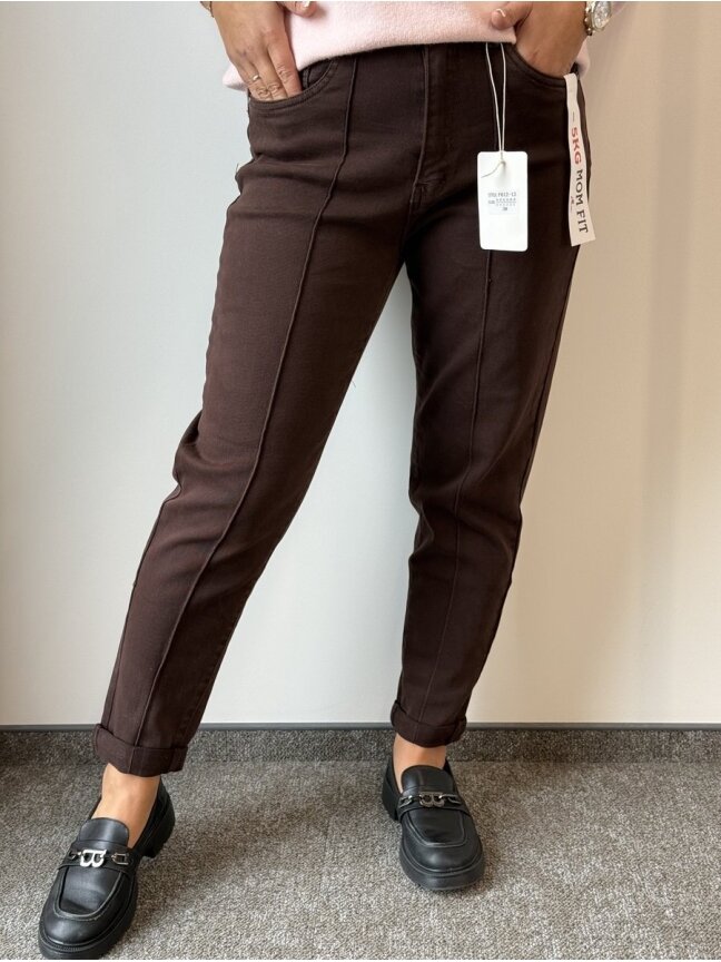 Mom Fit džinsai -5kg F612-13 2