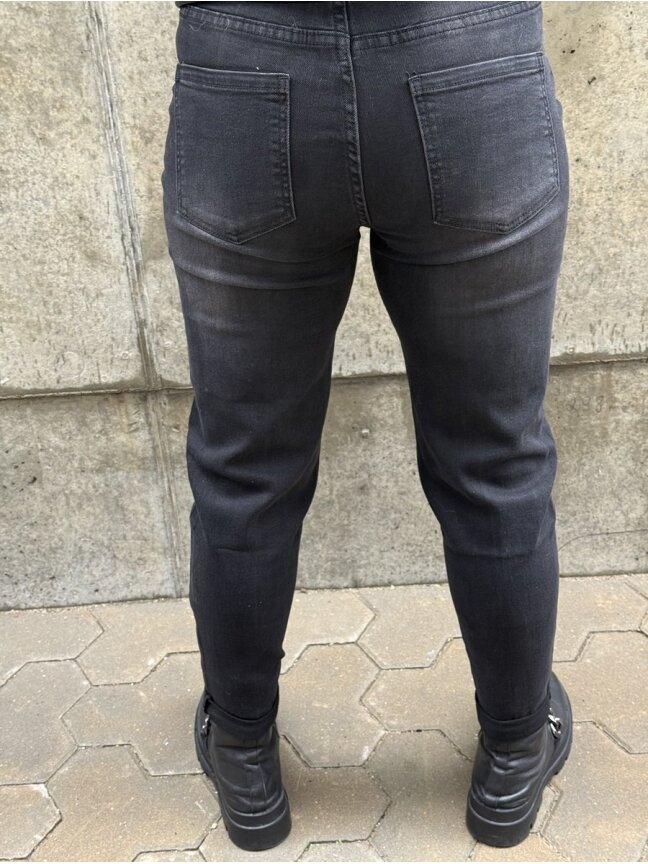 Mom Fit džinsai -5kg F612-17 TITANO 2